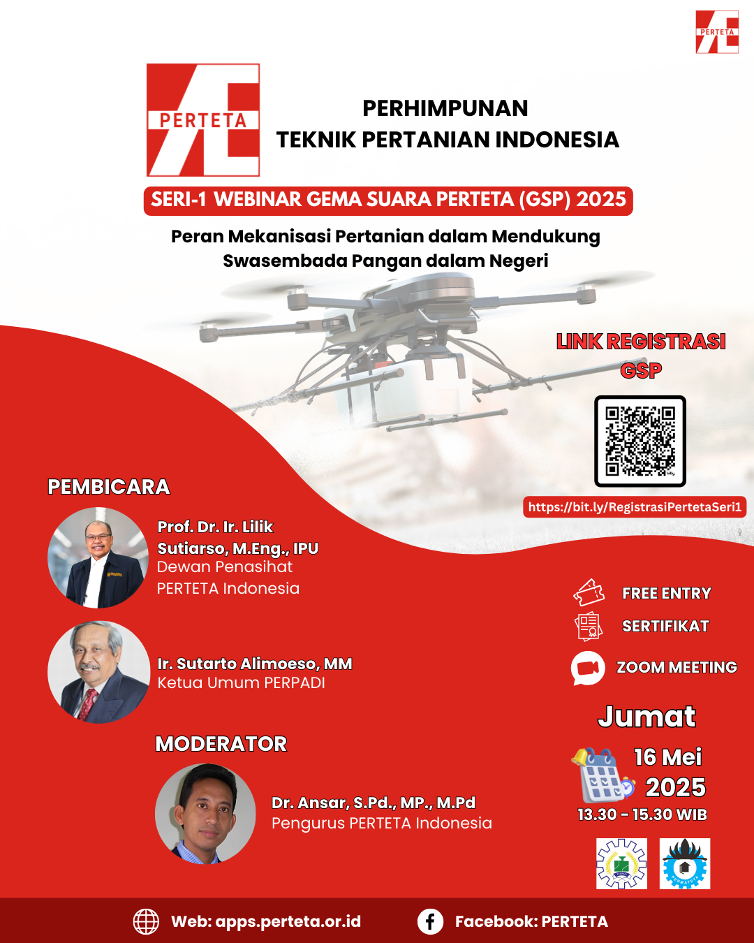 PERTETA Indonesia Gelar Seminar bertajuk Meneguhkan peran mekanisasi pertanian untuk mendukung swasembada pangan nasional